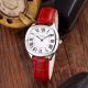 Replica Cartier Drive De Brown Leather Band Stainless Steel Case White Roman Dial Watch (3)_th.jpg